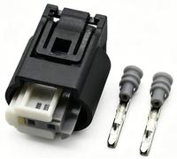 1-20 Sets 2 Pin Female Male Engine Coolant Temp Wire Connector Auto Waterproof Oxygen Sensor Socket Plug 1718555-1