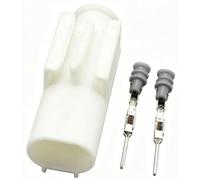 1-20 Sets 2 Pin Female Male Engine Coolant Temp Wire Connector Auto Waterproof Oxygen Sensor Socket Plug 1718555-1