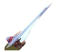 1:200 Alloy For Concorde Supersonic Passenger Jet Model Has A Bracket Metal Ornament For Collection Gifts(Style 1)