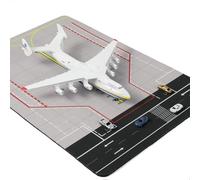 1:200 Antonov An-225 Mriya Airplane Model 17 inch Ukraine Painted Mriya Transporter Display Model Plane for Collection
