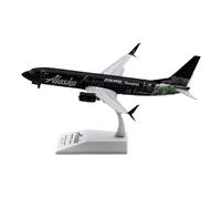 1 200 For Alaska Airlines Boeing B737-800 Simulation Aircraft Model Collection Souvenir Gift Toys Miniatures Set