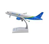 1 200 For Global X Airlines Airbus A320 Aircraft Diecast Model With Stand Alloy Plane Collectible Miniatures Set