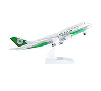 1/200 Scale Model Airplane Model Diecast Airplanes EVA B747 Display Airplane for Office/Home Decor (Resin Plane Model of 12 inch