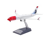 1 200 Scale Norwegian Airlines B737-8MAX SE-RTA Diecasts Collectible Aircraft Model Metal Miniatures plane Planetoy Set