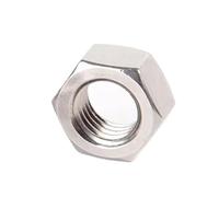 1-200pcs 304 Stainless Steel A2-70 Hex Hexagon Nut Coarse Teeth M1.6 M2 M2.5 M3 M4 M5 M6 M8 M10 M12 M14 M16 M18 M20 M22 M24(1pcs M24)