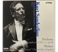 ブラームス：交響曲第1番，ウェーバー：歌劇「オベロン」序曲