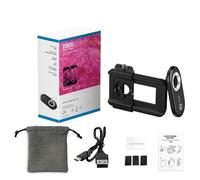 1. 200x Clip-on Phone Microscope with LED Light & CPL Filter, Portable Multifunction Lens CPL Filter