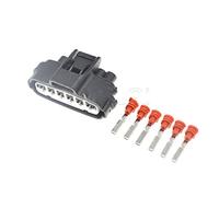 1-20Kits 6 Pin Plug Auto Waterproof Electronic Throttle Valve Connector 7283-1968 Compatible With Ma~da Hilux Accelerator Pedal(Female set,1Set)