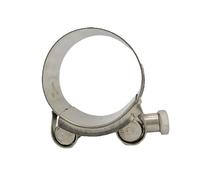 1-20pcs 17-502mm Adjustable Stainless Steel Heavy Duty Single Bolt Hose Clamp for Hydraulic Silicone Hose(86-91mm(5pcs))