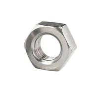 1-20pcs 304 Stainless Steel Left-Hand Hexagonal Thread Lock Nut M3 M4 M5 M6 M8 M10 M12 M14 M16 M18 M20 Inverted Tooth(M18-1Pcs)