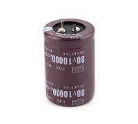 1-20PCS 80V 10000uF 35x50mm Electrolytic Capacitor Filter Current Condenser For Audio Amplifier 10000UF80V IDGTTLDF(5PCS)