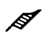 1/20pcs Carbon Steel Jigsaw Blades Curved Scroll Saw Blade High Precision Cut Tools Irregular Curve Wood Fiberboard(B-5PCS)