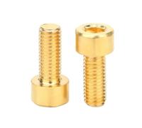 1-20pcs DIN912 pure brass hex socket cap head screw M2 M2.5 M3 M4 M5 M6 M8 m10*L key head Screw bolt(12mm)