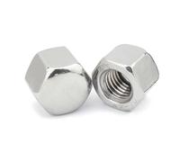 1/20Pcs DIN917 M3 M4 M5 M6 M8 M10 M12 M14 M16 304 A2-70 Stainless Steel Hex Hexagon Short Low Thin Cap Acorn Nut Cover Blind(1pc M14)
