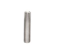 1-20pcs M1.6 M2 .5 M3 M4 M5 M6 M8 M10 M12 M14 M16 Hexagon Hex Socket Set Screw Flat Point HeadStainless Steel Headless(50mm,M14x1pcs)