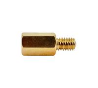 1-20PCS M3 M4 M5 M6 Hex Brass Male Female Standoff Board Rack Stud Hexagon Threaded Pillar PCB Column Motherboard Spacer Bolt Screw(30mm,M3 (Thread 10) 20pcs)