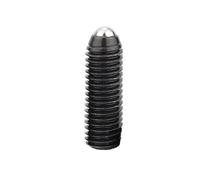 1-20pcs M3 M4 M5 M6 M8 M10 M12M16 Black Grade 12.9 Steel Hexagon Socket Spring Ball Plunger Grub Point Set Screw(M3x6mm 20pcs)