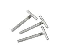 1-20pcs M4 M5 M6 M8 M10 M12 M14 M16 304 Stainless Steel T-welding Screw T-shaped Cylindrical Welding Bolt(70mm,M5-10pcs)