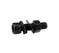 1-20pcs M6/M8/M10/M12/M14/M16/M18/M20/M24 12.9 Grade High-strength Carbon Steel Knurled Cylindrical Head Hexagon Socket Partially Threaded Bolts Sets, M18x80mm(1pc)