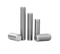 1-20pcs Threaded Rod 304 Stainless Steel Screw Diameter 30-300mm Fully Metric Headless Bolt Thread Stud Rods Screws M3 M4 M5-M20(60mm,M18 (1pcs))