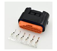 1-20Sets Female Male 26 Pin/Way Forklift Car Waterproof Connector Computer ECU Wire Cable Socket Compatible With H~nda MX23A26XF1 MX23A26SF1(Female set,20Sets)