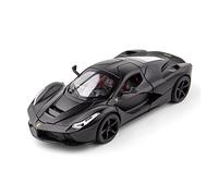1:22 Simulation For LaFerrari Alloy Supercar Car Model Diecast Vehicles Collection Children Gifts Toys(Black)
