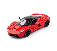 1:22 Simulation For LaFerrari Alloy Supercar Car Model Diecast Vehicles Collection Children Gifts Toys(Red)