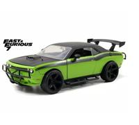 1/24 2008 DODGE CHALLENGER GREEN FAST AND FURIOUS 97131