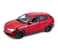 BURAGO 2012 ALFA ROMEO STELVIO V6 SUV RED 1/24 SCALE DIECAST MODOEL CAR