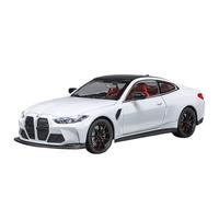 1:24 Alloy M4 Sports Car Model, Simulation Die-cast Toy Car For Collection And Home Decor(White)