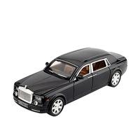 1 24 Applicable Rolls-Royce Phantom Zinc Alloy Car Model Detachable Toy Gift(Black)