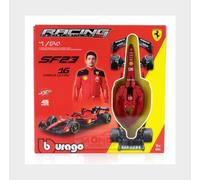 Ferrari SF-23 LECLERC #16 2023 Action Figure F1 Build Kit Bburago 1/24 18-26851