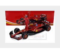 1:24 BURAGO Ferrari F1 Sf-24 #16 2024 Charles Leclerc With Pilot BU26823-L Model