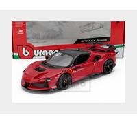 Bburago FERRARI RACE AND PLAY SF90 STRADALE AESSETTO FIORANO - 1:24 Scale - Incredibly Detailed Die-Cast Replica Collectible Race Car Model
