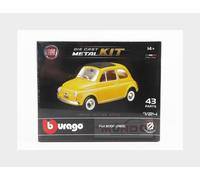 Bburago Fiat 500F (1965) Metal Kit Die Cast 1:24 Scale 43 Part