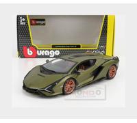 1:24 Lamborghini Sian FKP 37 by Bburago in Green 18-21099G Model Car