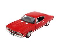 1:24 Chevrolet Chevelle SS 396 by Welly in Red 29397 Model Car