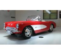 G LGB 1:24 Scale 1957 Chevrolet Corvette Cabrio Diecast V Detailed Model