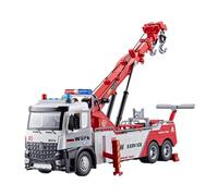 1/24 Crane Truck Toy Party Favors Miniature Tow Truck with Lights and Sounds