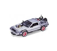 1:24 DeLorean DMC 12 From Back To The Future by Welly in Silver 22444
