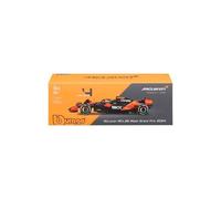 Bburago F1 Formula 1 MCLAREN MCL38 (2024) WITH HELMET- NORRIS - 1:24 Scale - Incredibly Detailed Die-Cast Replica Collectible Race Car Model