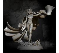 1/24 Fantasy Planet Female Warrior Resin Figure Kit Unassembled and Unpainted Miniatures/cK-3641 Goodmoel