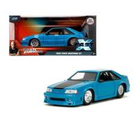 JADA 34922 FORD MUSTANG GT BLUE FF 1989 1/24