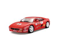 1:24 Ferrari 355 Challenge by Bburago in Red 18-26306 Model RaceCar