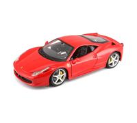 1:24 Ferrari 458 Italia by Bburago in Red 18-26003 Model Car