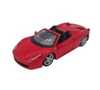 1:24 Ferrari 458 Spider by Bburago in Red 18-26017R Model Car