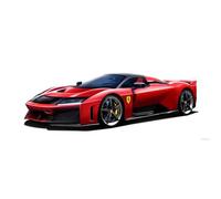 BBurago Diecast Model Car Ferrari F80 1:24 Rosso Corsa 2024 BU26034R