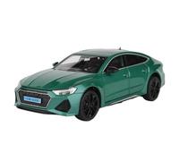 1:24 Fit for Audi RS7 Coupe Alloy Car Model Die-cast Sports Vehicle Simulation Sound and Light Collection not include batteries(Green)