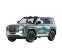 1:24 Fit for BYD for LOOK for UPAT U8 SUV Alloy Car Sound and Light Pull Back Model not include batteries(Green)