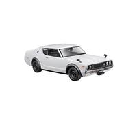 1 24 For 1973 Nissan Skyline 2000gt-r GTR 1971 Datsun 510 Alloy Model Metal Model Car(White)